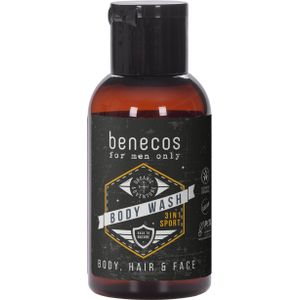 benecos for men only  3in1 Body Wash Sport - 50 ml