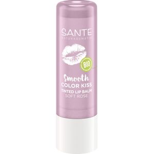 SANTE - Smooth Color Kiss - Lippenbalsem - Soft Rose
