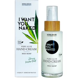 I WANT YOU NAKED Holy Hemp Pure Aloe Hand Cream - 50 ml