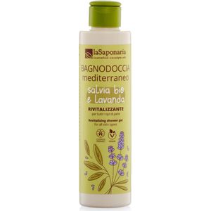 La Saponaria Biologische Douchegel Mediterraan - 200 ml