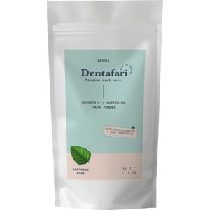 Dentafari - Tandpoeder - Crisp Mint - 50 g