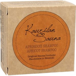 Kaurilan Sauna Shampoo Bar Apricot - Cardboard box