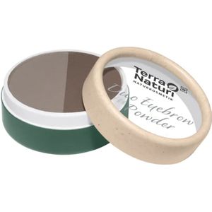 Terra Naturi Duo Eyebrow Powder - dark - 2