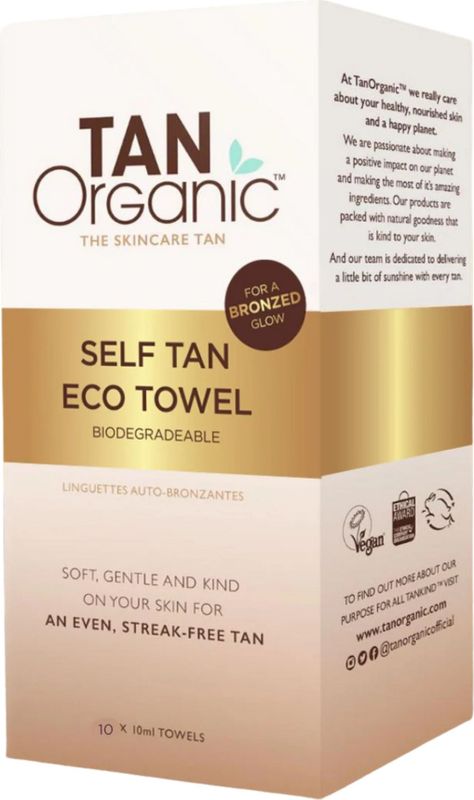 Self Tan - Eco Towel - 10 x 10ml - Zelfbruinende Doekjes