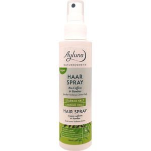 Ayluna Bio Cafeïne & Bio Bamboe Haarlak - 150 ml