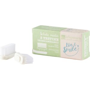 La Saponaria Vervangende Opzetborstels - Medium