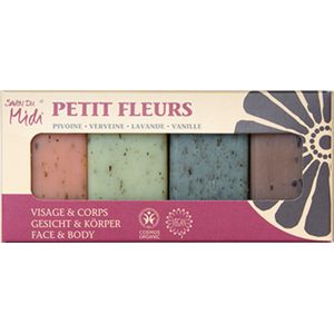 Savon du Midi - Gastenzeepjes Set - Handzeep - Inhoud: Pivoine Verveine Lavande Vanille