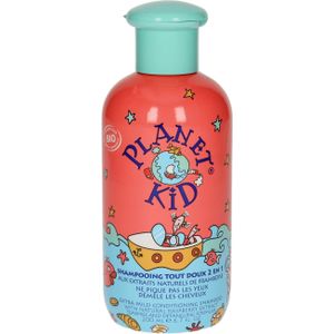 Planet Kid 2in1 Tangle Free Raspberry Shampoo - 200 ml
