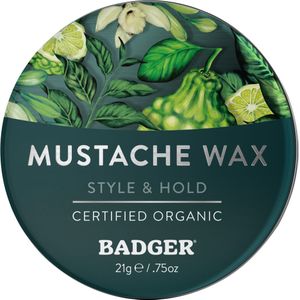 Badger Balm - Moustache Wax - 21 g - Haarwax - Puur Natuurlijk