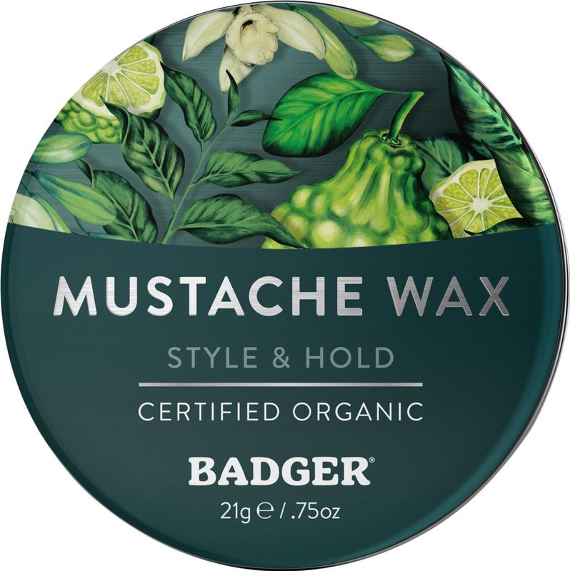Badger Balm - Moustache Wax - 21 g - Haarwax - Puur Natuurlijk