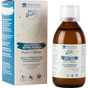 La Saponaria Extra Vers Mondwater met Munt & Guldenroede - 250 ml