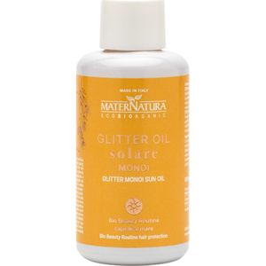 MaterNatura Monoï Glitter Zonneolie - 100 ml