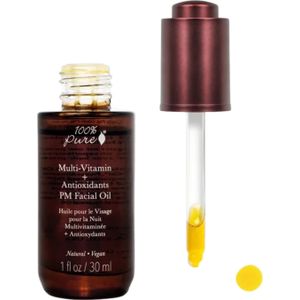 100% Pure Multi-Vitamin + Antioxidants PM Facial Oil - 30 ml