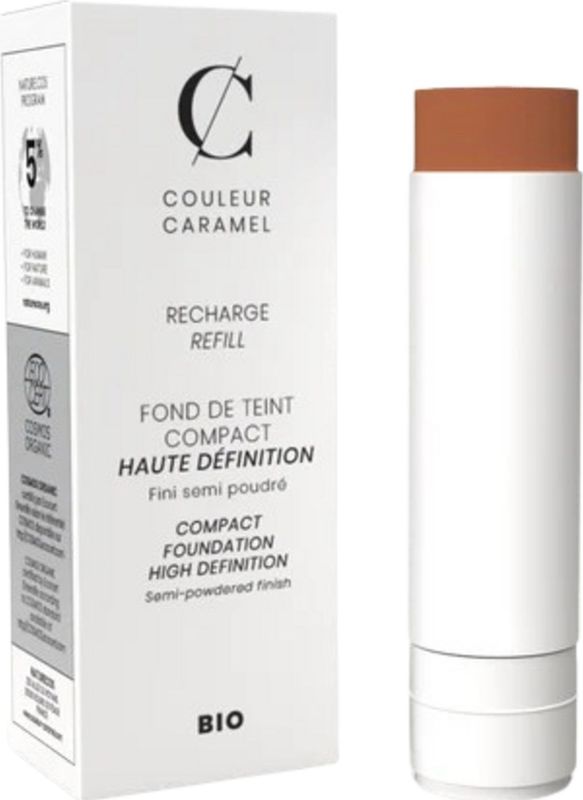 Couleur Caramel - Refill High Definition Foundation - Crèmepotlood - n°15 Dark beige