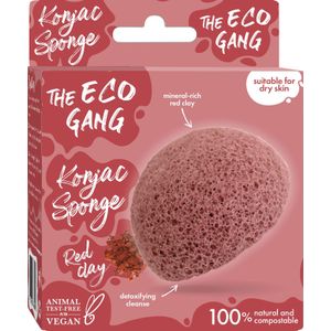 The Eco Gang Konjac Sponge - Red Clay