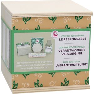 Lamazuna - Geschenkset - Veganistische Verzorging - Houten Doos