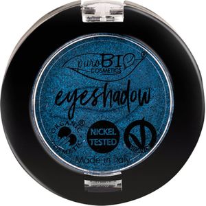 puroBIO cosmetics Compact Eye Shadow - 07 Blauw (glinsterend)