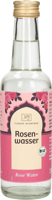 Classic Ayurveda - Biologisch Rozenwater - 250 ml - Gezichtscleansers