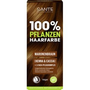 SANTE - Haarverf - Bruin - 100% Veganistisch - Natuurlijke Grijsdekking en Glans