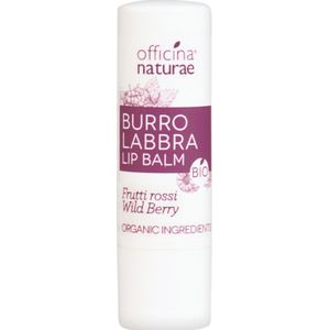 Officina Naturae Organic Softening Lip Balm Red Fruit - 5 g
