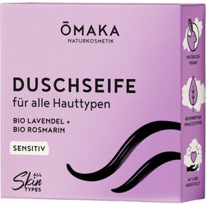 ŌMAKA Naturkosmetik Douchezeep Sensitive - 100 g