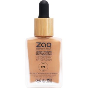 ZAO Second Skin Tinted Serum - 875 Tan