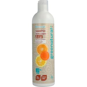 Greenatural - Shampoo met Vitaminen A, C, E - Zachte Shampoo - 400 ml
