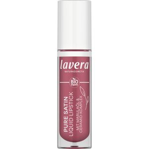 Lavera Pure Satin Liquid Lipstick - Wild Mauve 03