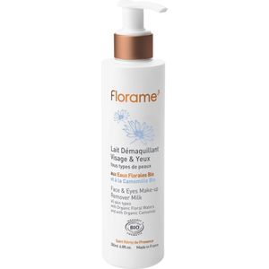 Florame - Biologische Reinigingsmelk - 200 ml - Voor Gezicht en Ogen