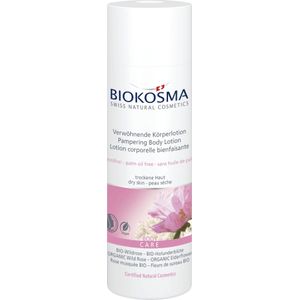 BIOKOSMA Verzorgende Bodylotion Biologische Wilde Roos en Vlierbloesem - 200 ml