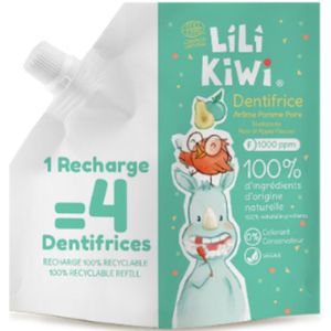 LiliKiwi Appel & Peer Tandpasta - Refill 120 ml