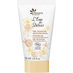 Fleurance Nature L'Eau des Délices Shower Gel Citrus Fruits & White Flowers - 50 ml
