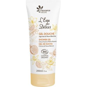 Fleurance Nature L'Eau des Délices Shower Gel Citrus Fruits & White Flowers - 200 ml