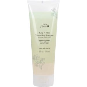 100% Pure Kelp & Mint Volumizing Shampoo - 236 ml
