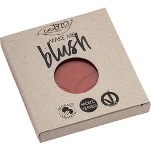 puroBIO cosmetics Compact Blush REFILL - 04 Brick (matte)