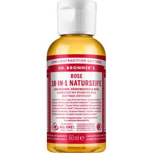 Dr. Bronner's 18in1 Natuurlijke Zeep Roos - 60 ml