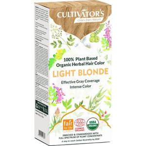 CULTIVATOR'S - Organic Herbal Hair Color - Lichtblond - 100 g