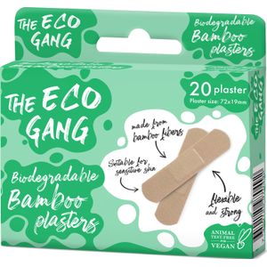 The Eco Gang Bamboo Plaster Box - 20 Stuks
