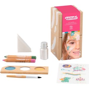 Namaki Enchanted Box - Grimeerset - Ecologische kindergrime, glitter en tattoo