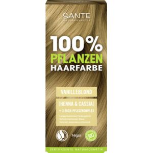 Sante - 100% Pflanzenhaarfarbe - Vanilleblond - Haarkleur - 100 g