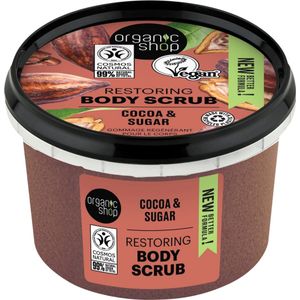 Organic Shop Restoring Body Scrub Cocoa & Sugar - 250 ml