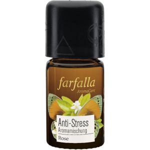 Farfalla Anti-stress aroma blend roos - 5 ml