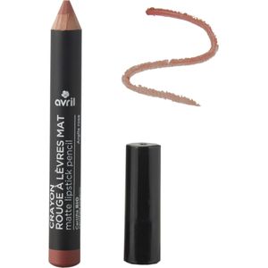 Avril Matte Lipstick Pencil Jumbo - Argile rose (vegan)