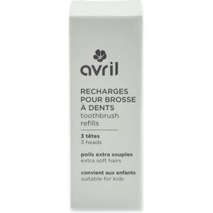 Avril Children's Toothbrush Heads Soft Bristles - 1 Stuk