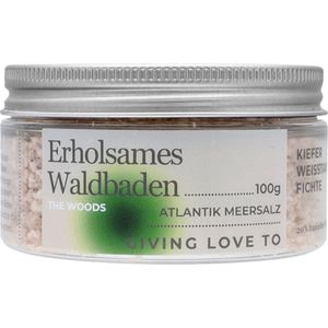 GIVING LOVE TO Badzout "Ontspannend Baden in het Bos" - The Woods - 100 g