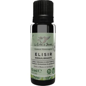 Le Erbe di Janas Balancing Elixir for Oily & Dandruff-Prone Hair - 10 ml