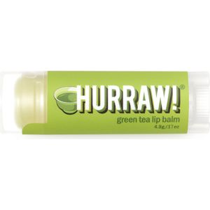 Hurraw Green Tea Lippenbalsem - 4,80 g