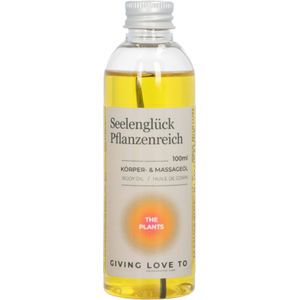 GIVING LOVE TO Lichaams- & Massageolie "Zielsgeluk Plantenrijk" - The Plants - 100 ml