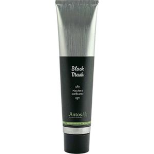 Antos Zwarte Klei Gezichtsmasker - 75 ml