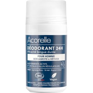 Acorelle Pour Homme Deo Roll-on Bergamot & Vetiver - 50 ml